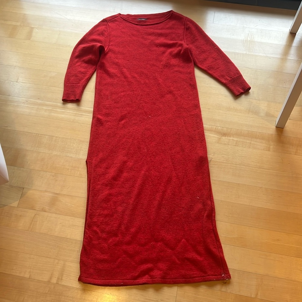 Isabel Marant red wool dress